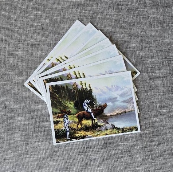 Trooper Männer Wochenende , Postkarte, B-Ware