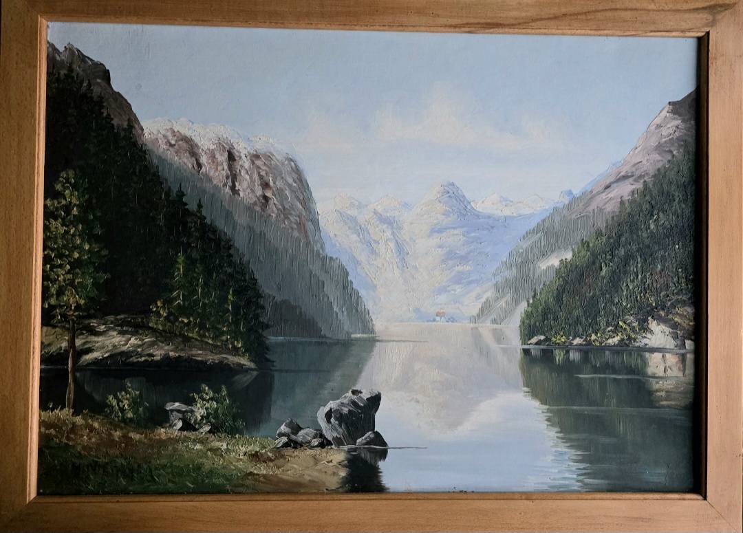 Die Argonath am Königssee - Original Upcycling Bild – Bild 4
