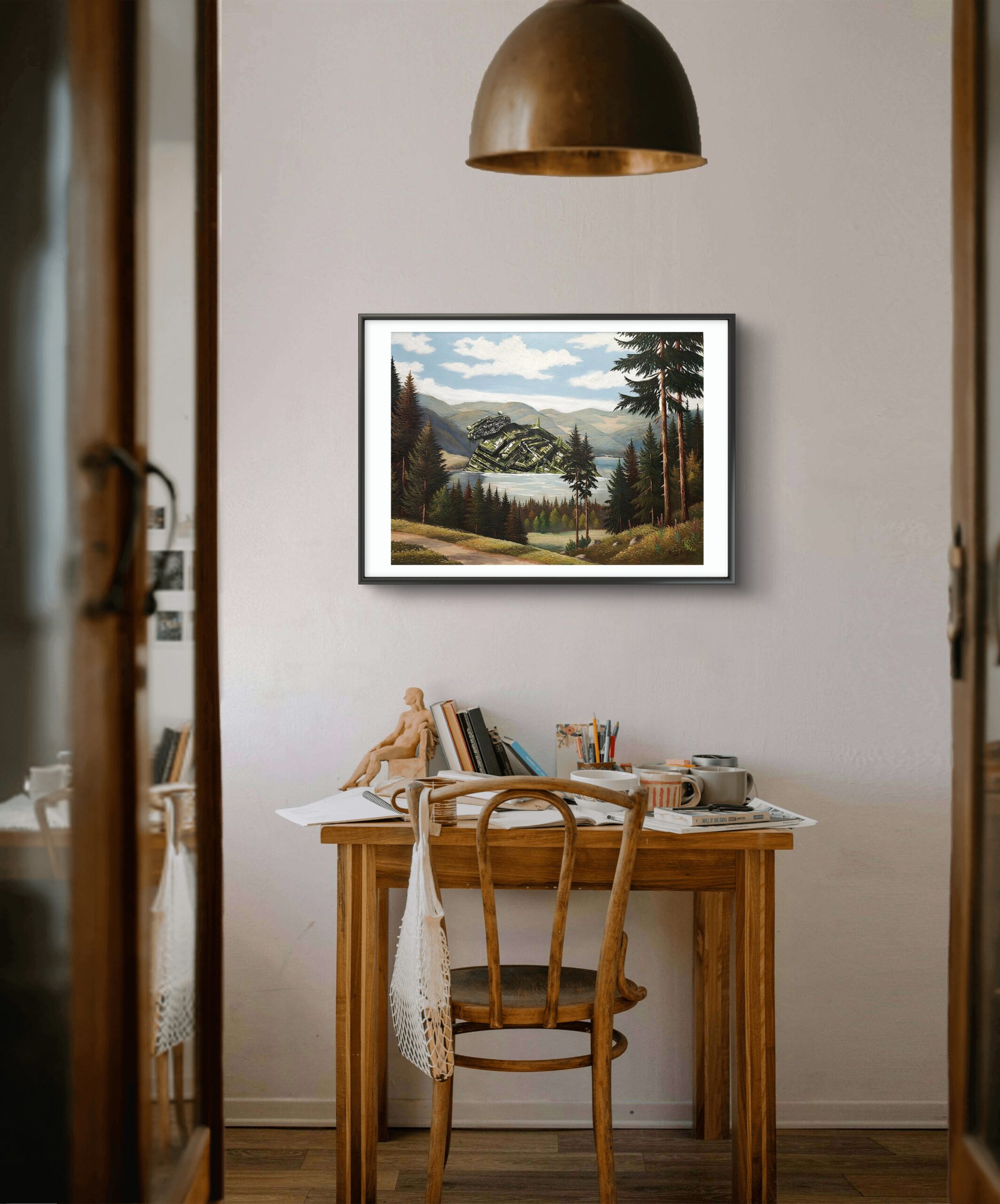 Abgestürzter Sternenzerstörer - Kunstdruck – Bild 3