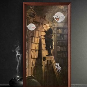 Verkauft - Geisterstunde - Original Upcycling Bild